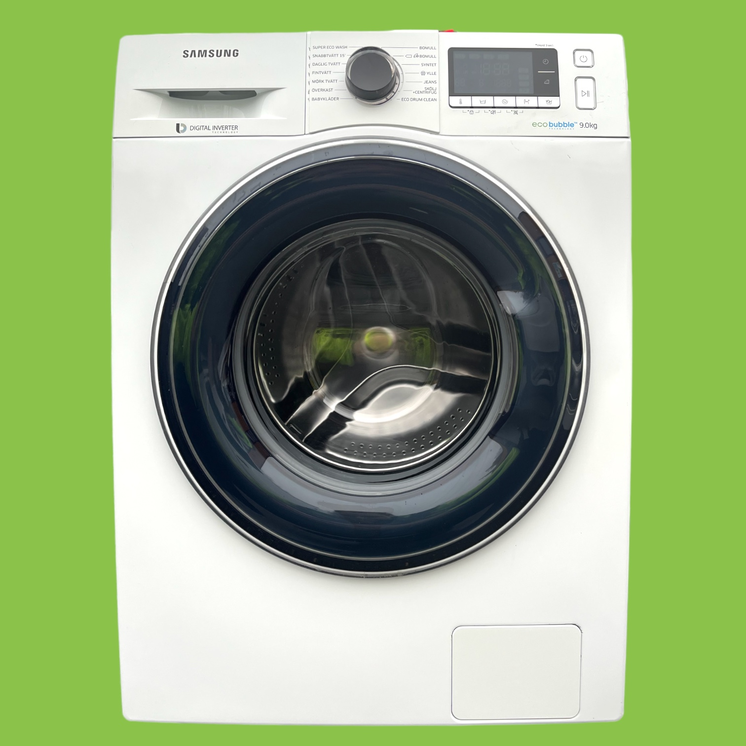 IMG_3409 Tvättmaskin 9 kg Samsung WW90J5426FW - Bild 1