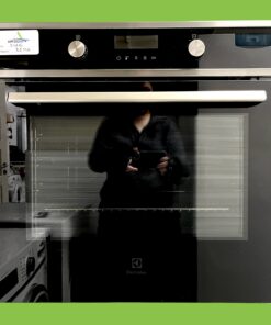Inbyggnadsugn Svart Electrolux SurroundCook OOP805NZ