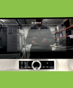 Inbyggnadsmikro Rostfritt Bosch Serie 8 BFL634GS1