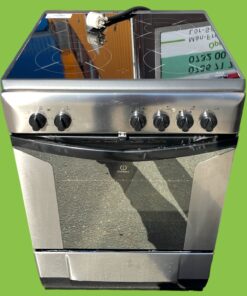 Spis 400 V Rostfritt Indesit k6c7(x)/sk Varmluft