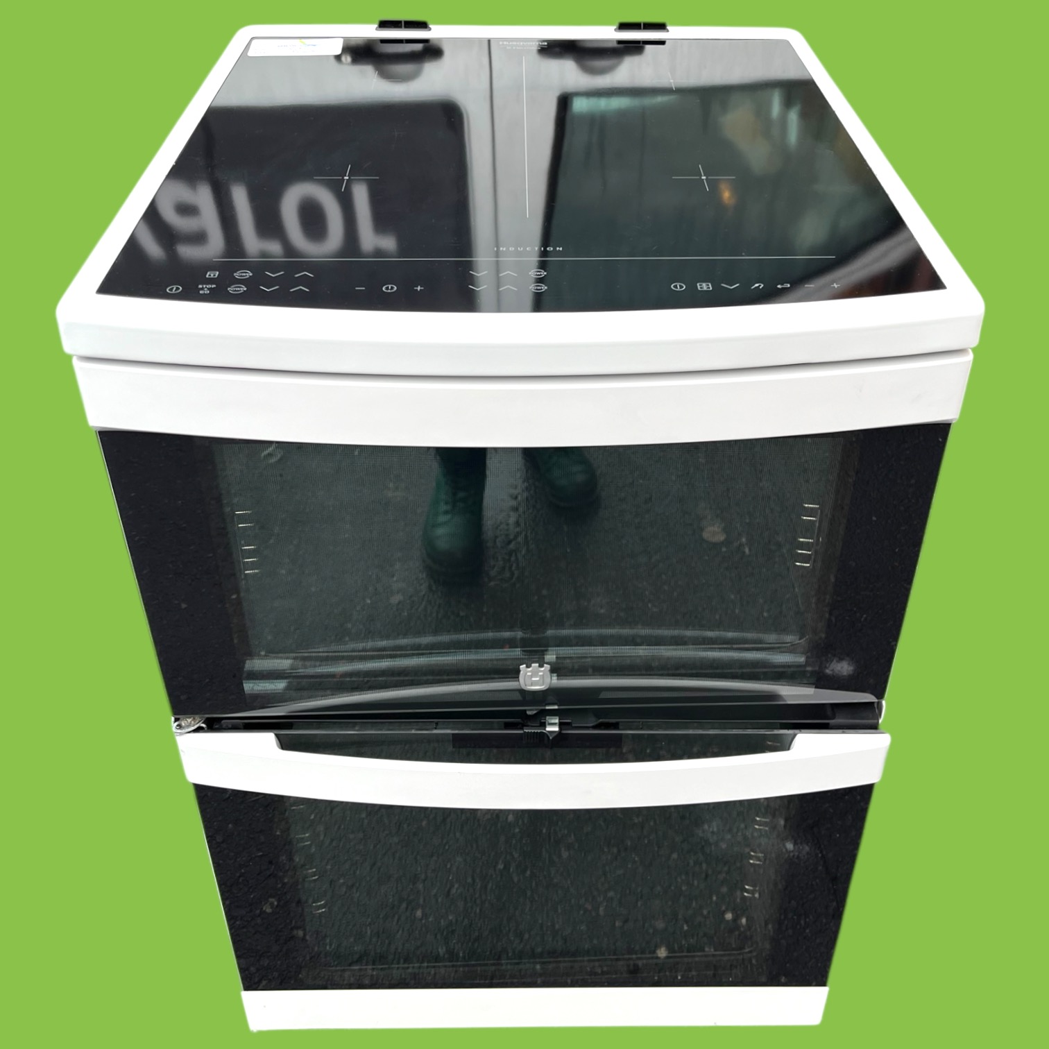 Induktionsspis Dubbelugn Husqvarna QSI6283W ARM Vitvaror