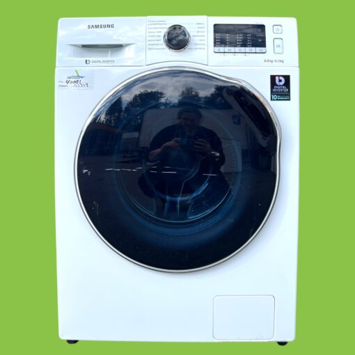 Kombinerad Tvätt Tork Samsung WD80J5420AW - Bild 1