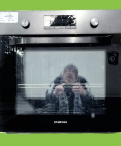 Inbyggnadsugn Svart 68 liter Samsung NV68N3372BM