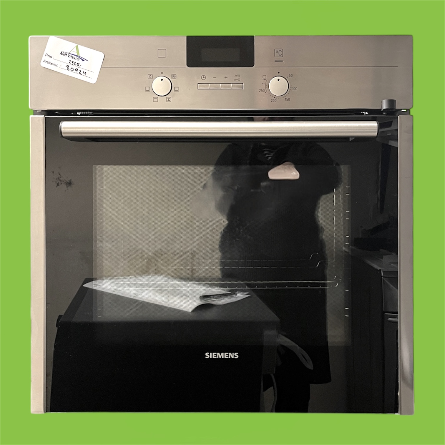 IMG_5725 Inbyggnadsugn Varmluft Siemens HB23AB522S - Bild 1