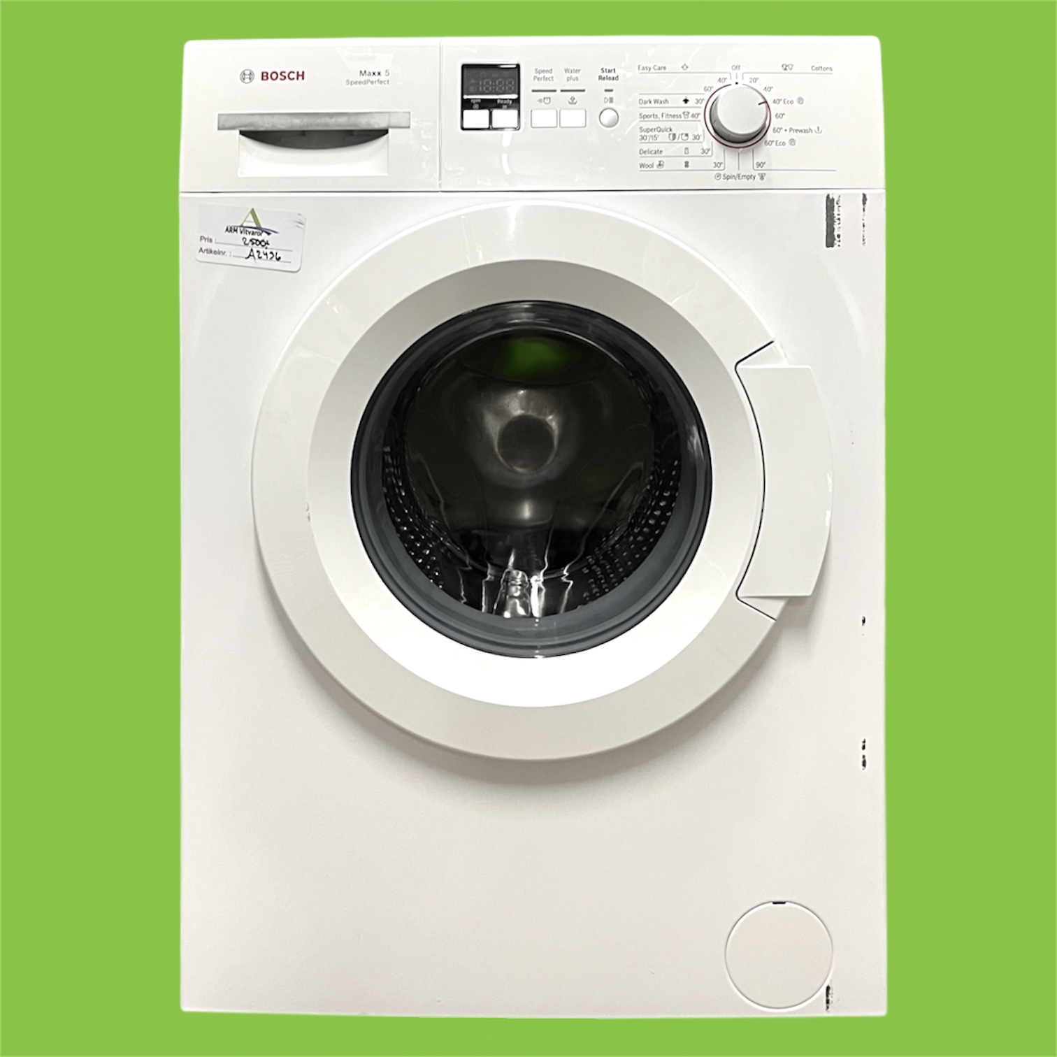 IMG_5729 Kompakt Tvättmaskin 4.5 kg Bosch WlX20161BY - Bild 1