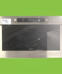 Inbyggnadsmikro Rostfritt Whirlpool AMW 423/IX