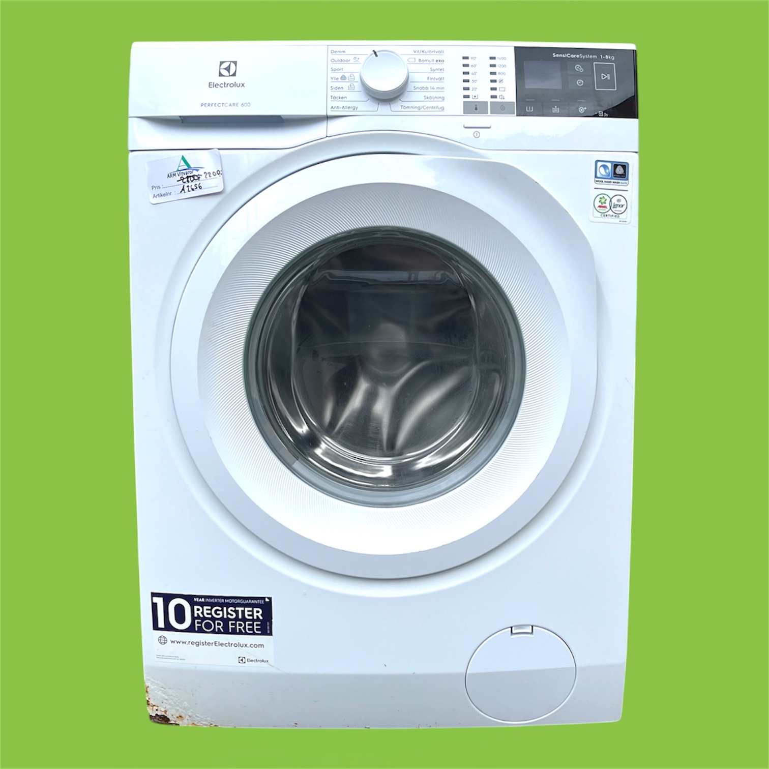 Photoroom_20260616_161342 Tvättmaskin 8 kg Electrolux PerfectCare EW6F5248P7 - Bild 1