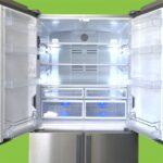Side by Side 182 cm Rostfritt Beko G92610NE - Bild 2