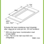 Bänkmonterad Köksfläkt 90 cm Siemens iQ500 LD96DAM50 - Bild 10