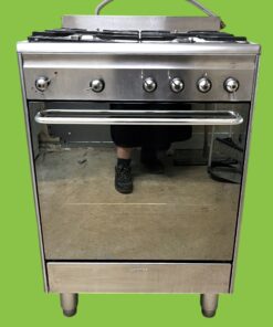 Gasspis Rostfritt Smeg CX60EMS8