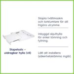 Hylla för pelarmontage med utdragbar hylla Electrolux E1WYHSK2 - Bild 4