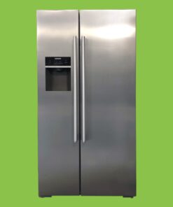 Side-by-side Kylfrys Rostfritt Siemens KA62DV40SD
